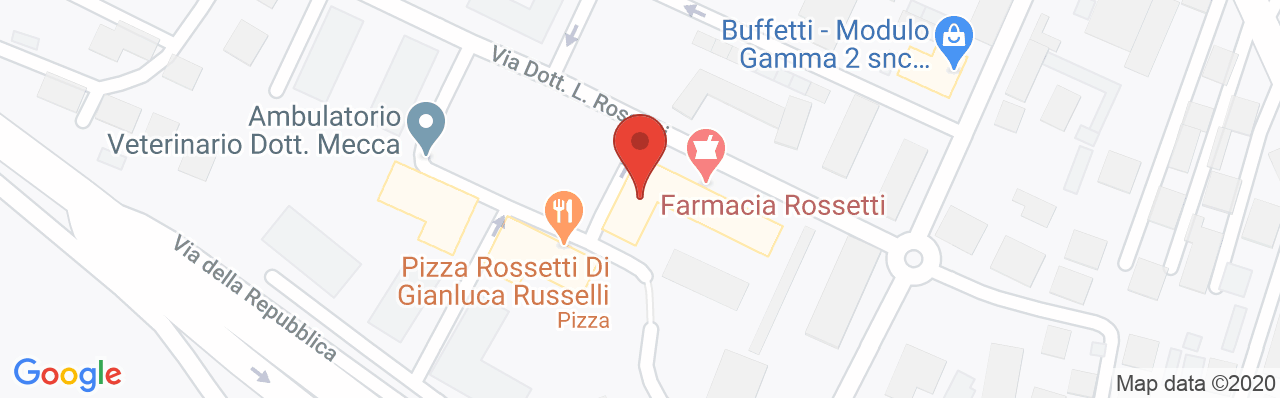 Map of Via Dott. L. Rossetti, 11, 10073 Ciriè TO, Italy